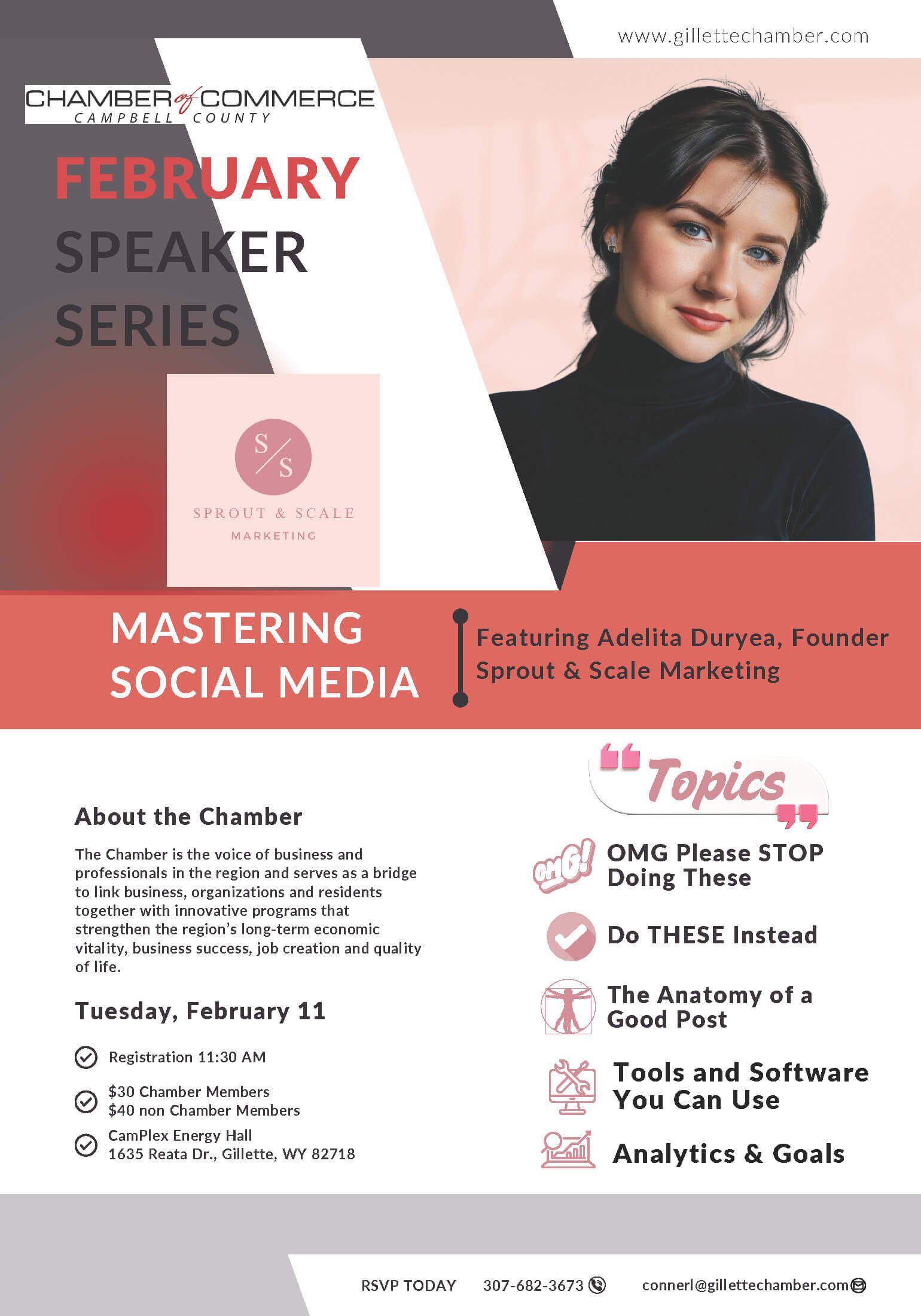 February Speaker Series